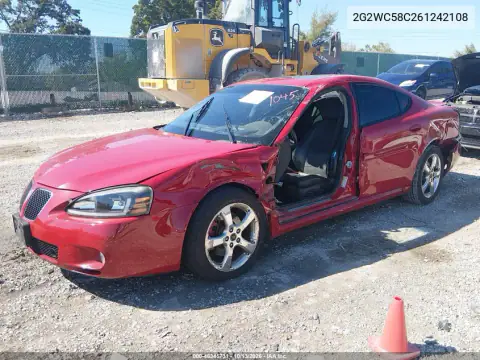 2G2WC58C261242108 — 2006 Pontiac Grand PRIX, фото 2 с аукциона IAAI, Боковая часть