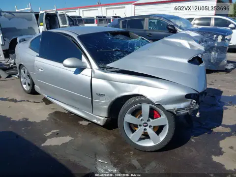 6G2VX12U05L353696 — 2005 Pontiac GTO, Переворот, фото до ремонта