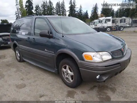 1G5DX23E54D202130 — 2004 Pontiac Montana, Естественный износ, фото до ремонта
