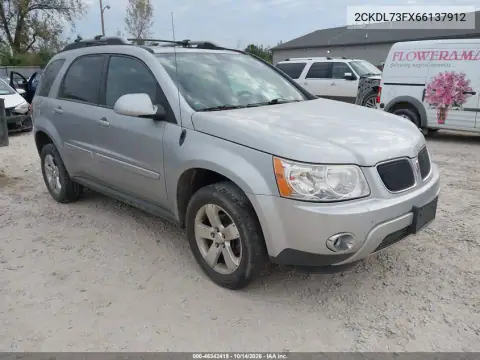 2CKDL73FX66137912 — 2006 Pontiac Torrent, Подтопление, фото до ремонта