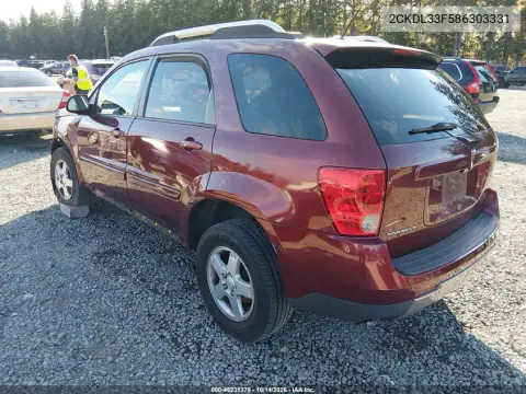 2CKDL33F586303331 — 2008 Pontiac Torrent, фото 4 с аукциона IAAI, Левый бок