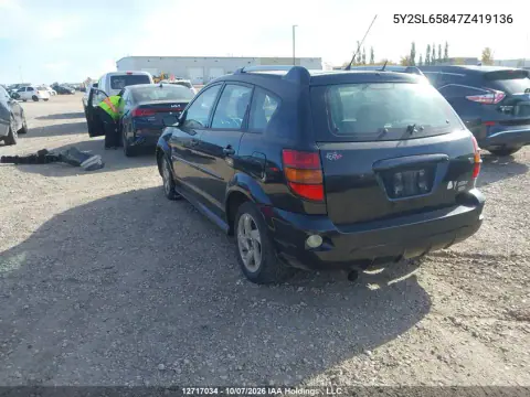 2007 Pontiac Vibe VIN 5Y2SL65847Z419136 фото 4