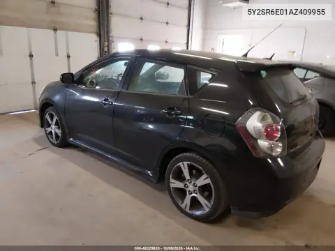 2010 Pontiac Vibe Gt VIN 5Y2SR6E01AZ409955 фото 3