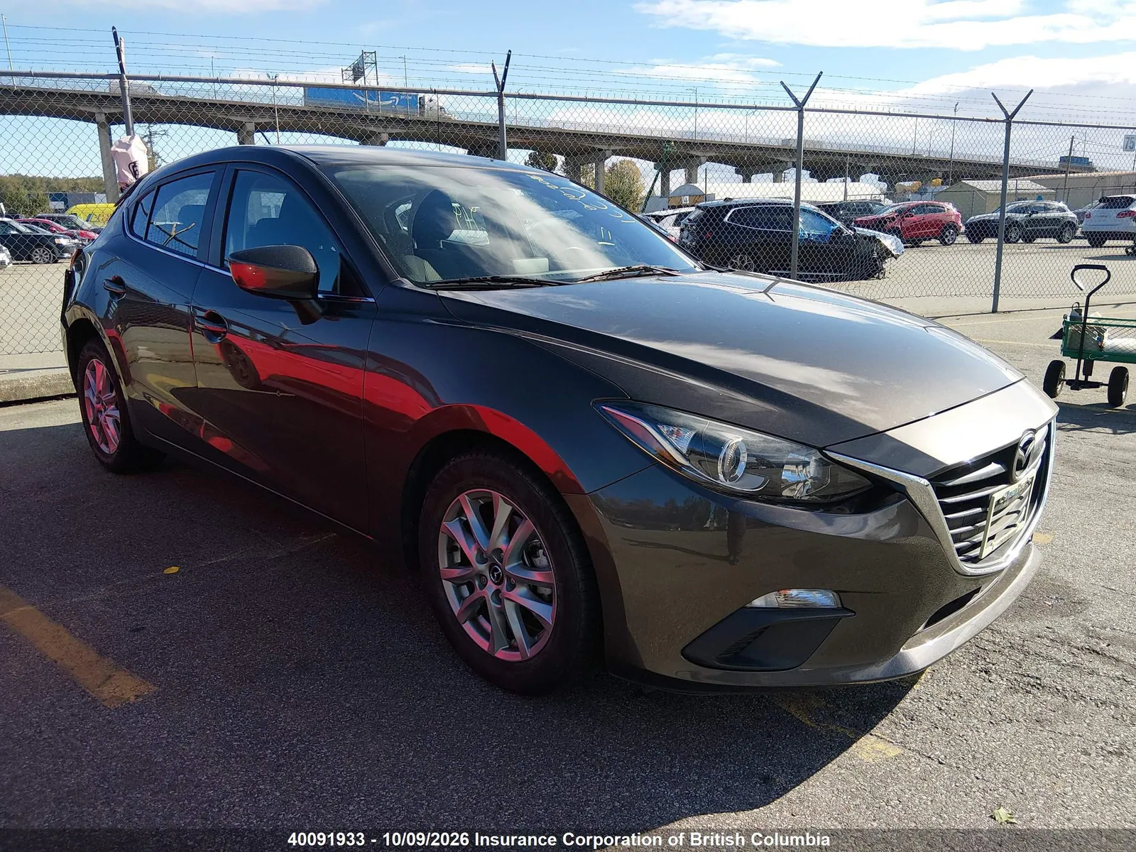 2014 Mazda 3 Touring VIN JM1BM1L79E1175747 фото 2