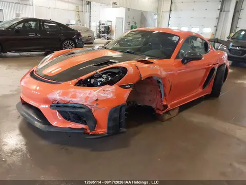 2025 Porsche 718 Cayman Gt4 Rs VIN WP0AE2A86SK271738 фото 2