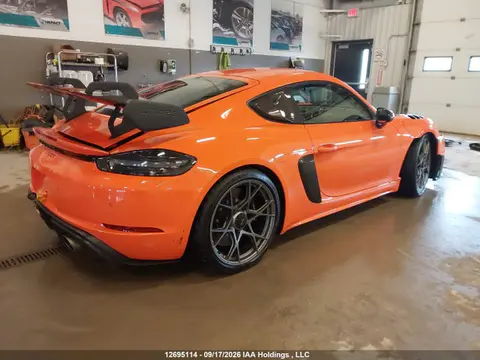 2025 Porsche 718 Cayman Gt4 Rs VIN WP0AE2A86SK271738 фото 4