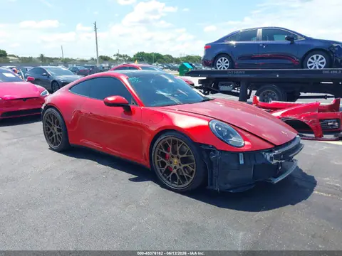 WP0AB2A93MS222890 — 2021 Porsche 911 Carrera 4S/Carrera S, Левый бок (Left Side), фото до ремонта