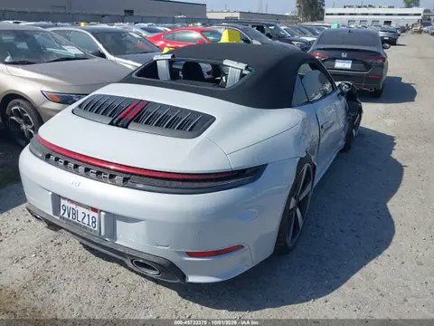 2025 Porsche 911 Carrera Cabriolet/carrera T Cabriolet VIN WP0CA2A91SS235467 фото 4