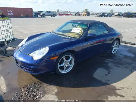 WP0CA29902S651269 — 2002 Porsche 911, фото 2 с аукциона IAAI, Подтопление