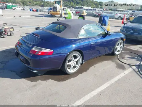WP0CA29902S651269 — 2002 Porsche 911, фото 4 с аукциона IAAI, Подтопление