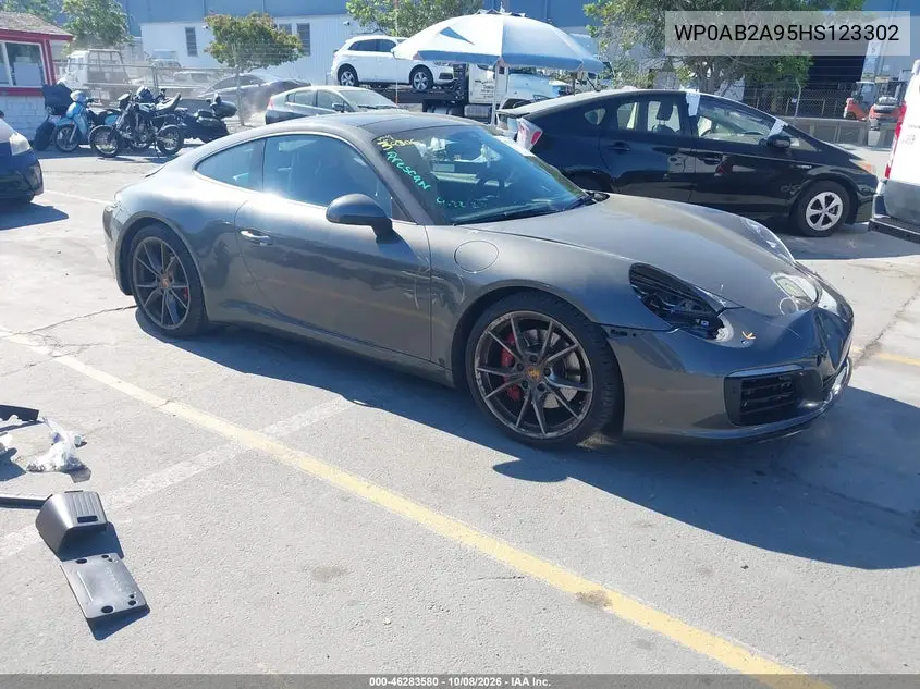 2017 Porsche 911 Carrera S VIN WP0AB2A95HS123302 фото 2