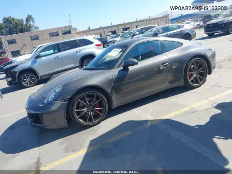 2017 Porsche 911 Carrera S VIN WP0AB2A95HS123302 фото 3