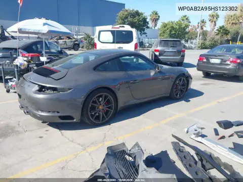 2017 Porsche 911 Carrera S VIN WP0AB2A95HS123302 фото 5