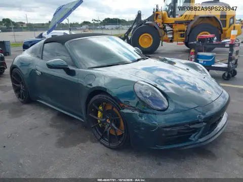 WP0BB2A95PS233947 — 2023 Porsche 911, Передняя часть, фото до ремонта