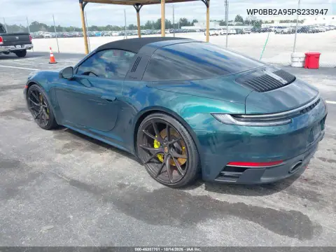 WP0BB2A95PS233947 — 2023 Porsche 911, фото 3 с аукциона IAAI, Передняя часть