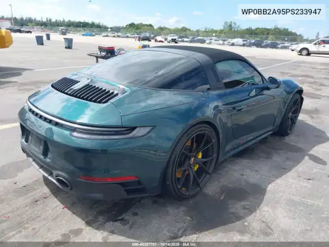 WP0BB2A95PS233947 — 2023 Porsche 911, фото 4 с аукциона IAAI, Передняя часть