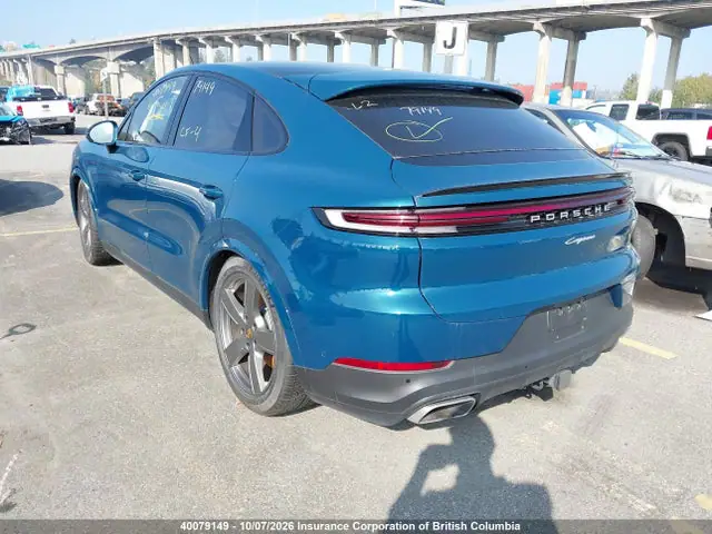 WP1BA2AY3RDA49266 — 2024 Porsche Cayenne Coupe, фото 3 с аукциона IAAI 14.10.2026, Правый бок