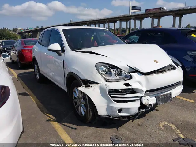 WP1AF2A20ELA37763 — 2014 Porsche Cayenne, Передняя часть справа (Right Front), фото до ремонта