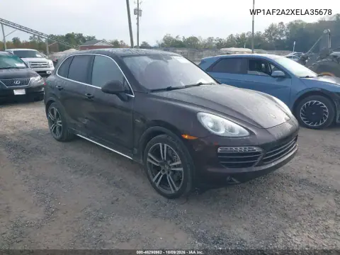 WP1AF2A2XELA35678 — 2014 Porsche Cayenne, Естественный износ, фото до ремонта