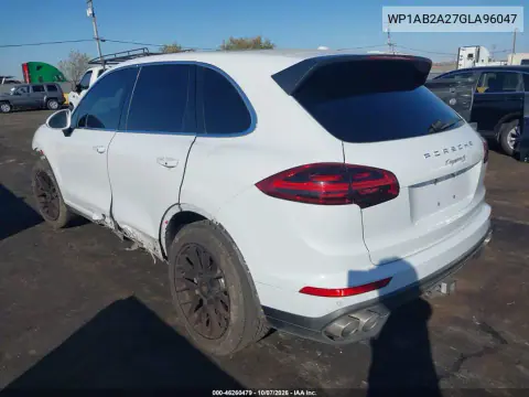 2016 Porsche Cayenne S VIN WP1AB2A27GLA96047 фото 4