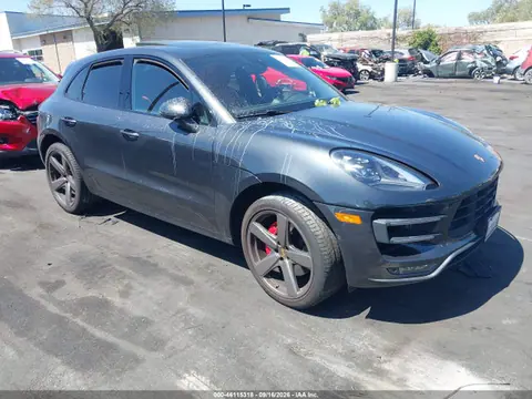 WP1AF2A59JLB71627 — 2018 Porsche Macan Turbo, Левый бок (Left Side), фото до ремонта