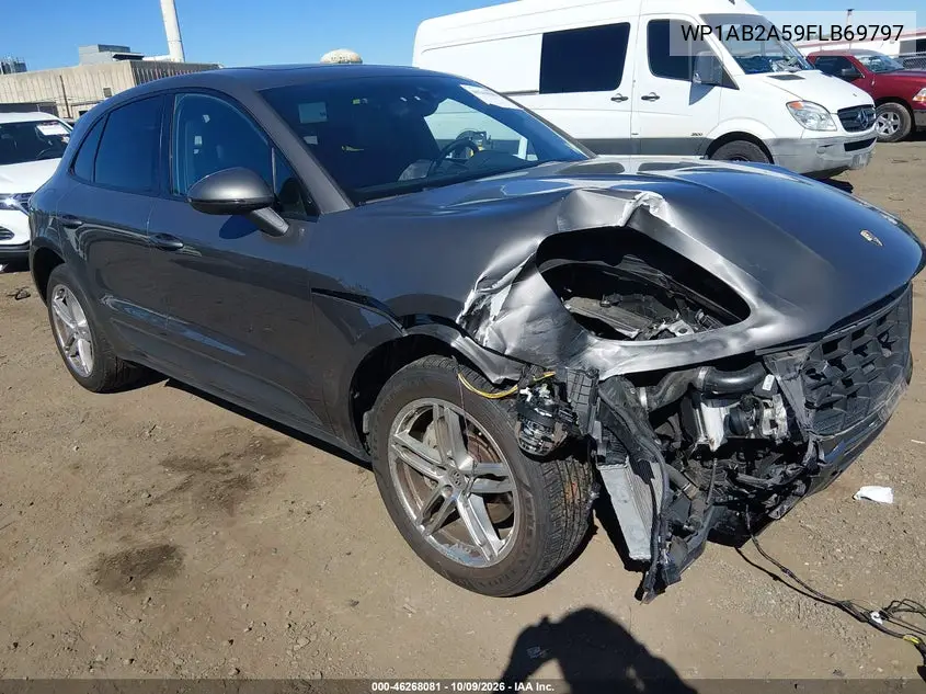 2015 Porsche Macan S VIN WP1AB2A59FLB69797 фото 1