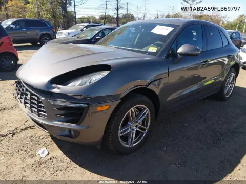 2015 Porsche Macan S VIN WP1AB2A59FLB69797 фото 2