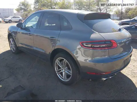 2015 Porsche Macan S VIN WP1AB2A59FLB69797 фото 3
