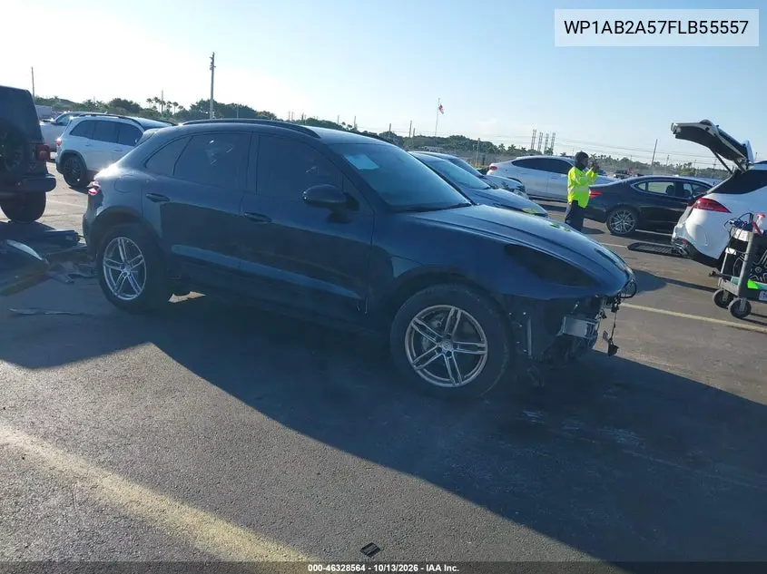 2015 Porsche Macan S VIN WP1AB2A57FLB55557 фото 1