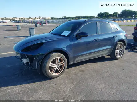 2015 Porsche Macan S VIN WP1AB2A57FLB55557 фото 2