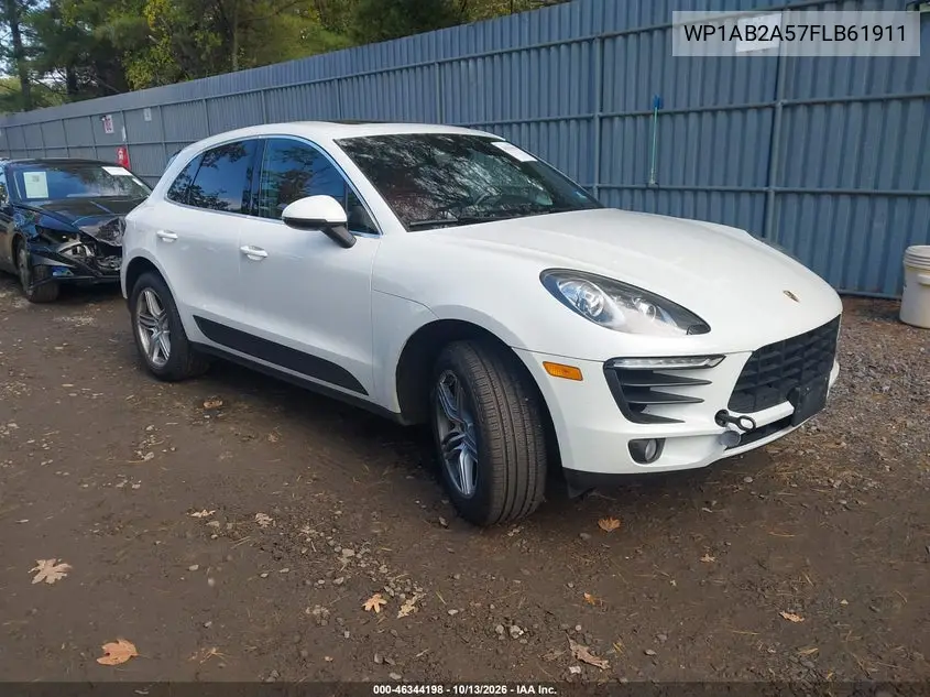WP1AB2A57FLB61911 — 2015 Porsche Macan, фото 2 с аукциона IAAI, Естественный износ