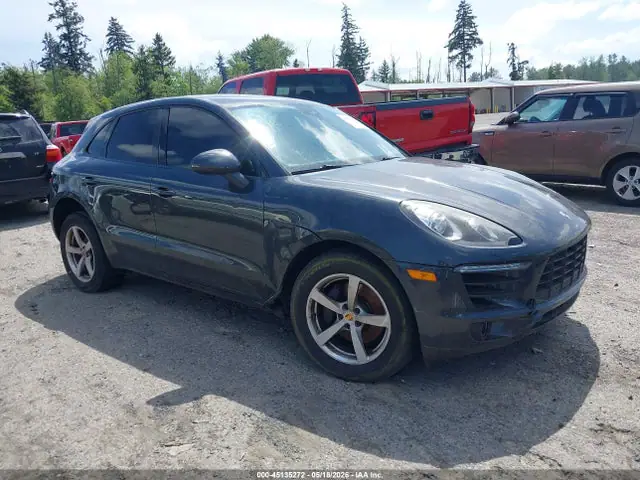 WP1AA2A57HLB82912 — 2017 Porsche Macan, Передняя часть слева (Left Front), фото до ремонта