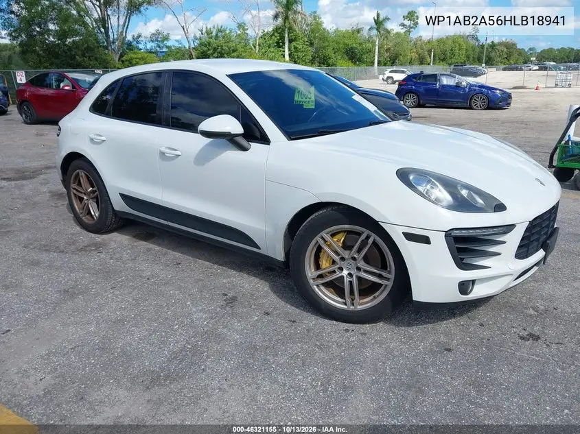 WP1AB2A56HLB18941 — 2017 Porsche Macan, фото 2 с аукциона IAAI, Не указано