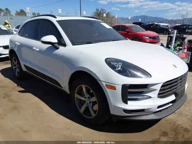 WP1AA2A51MLB05902 — 2021 Porsche Macan, Задняя часть (Rear), фото до ремонта