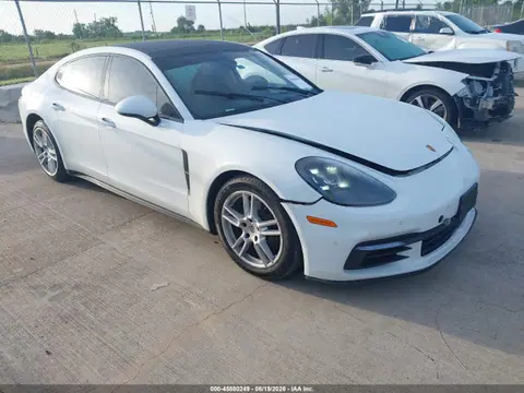 WP0AA2A78KL100485 — 2019 Porsche Panamera 4, Передняя часть (Front End), фото до ремонта