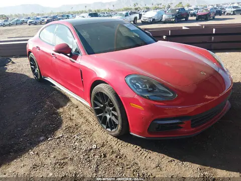 WP0AB2A70JL134500 — 2018 Porsche Panamera 4S, Передняя часть (Front End), фото до ремонта