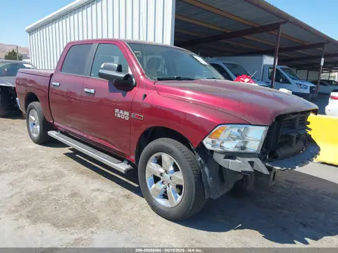 1C6RR7LM5HS878826 — 2017 RAM 1500 Big Horn 4X4 5'7 Box, Передняя часть (Front End), фото до ремонта
