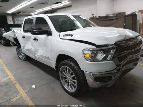 1C6RRFFG2PN643300 — 2023 RAM 1500 Big Horn 4X4 5'7 Box, Задняя часть справа (Right Rear), фото до ремонта