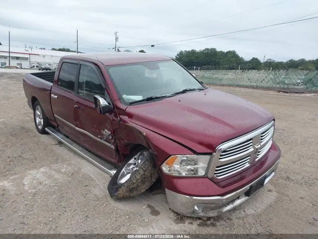 2017 RAM 1500 Big Horn 4x4 6'4 Box VIN 1C6RR7TT4HS584342 фото 1