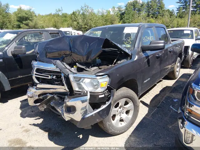 2021 RAM 1500 Big Horn 4x4 6'4 Box VIN 1C6RRFMG5MN624173 фото 2