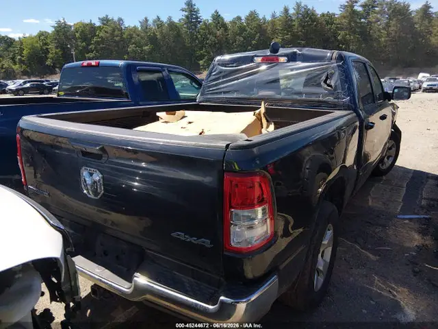2021 RAM 1500 Big Horn 4x4 6'4 Box VIN 1C6RRFMG5MN624173 фото 4