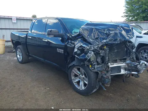 1C6RR7LG2ES399642 — 2014 RAM 1500 Big Horn, Передняя часть (Front End), фото до ремонта