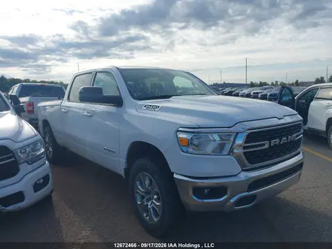 1C6SRFMT2NN115528 — 2022 RAM 1500 Big Horn, Задняя часть (Rear), фото до ремонта