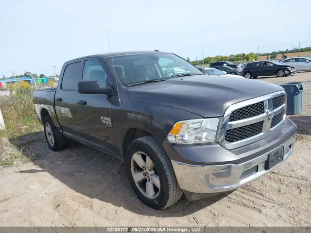 3C6RR7LG6PG678957 — 2023 RAM 1500 Classic SLT, Задняя часть (Rear), фото до ремонта