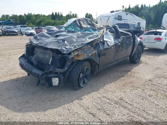1C6RR7KT0KS578725 — 2019 RAM 1500 Classic Tradesman, фото 2 с аукциона IAAI 13.10.2026, Roll Over
