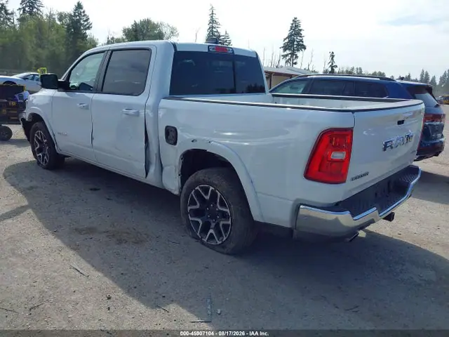 3C6SRFJP8T4159449 — 2026 RAM 1500 Laramie 4X4 5'7 Box, фото 3 с аукциона IAAI 14.10.2026, Левый и правый бока