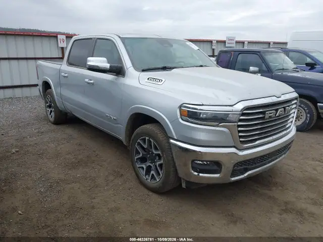 1C6SRFJP8TN325880 — 2026 RAM 1500 Laramie 4X4 5'7 Box, Естественный износ (Normal Wear & Tear), фото до ремонта