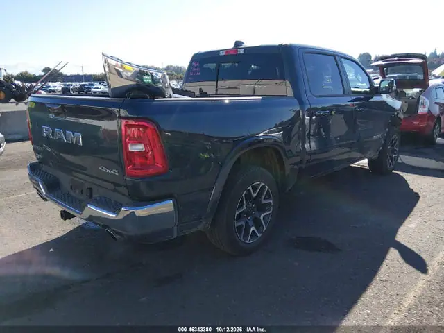 1C6SRFJP0TN369405 — 2026 RAM 1500 Laramie 4X4 5'7 Box, фото 4 с аукциона IAAI 14.10.2026, Передняя часть