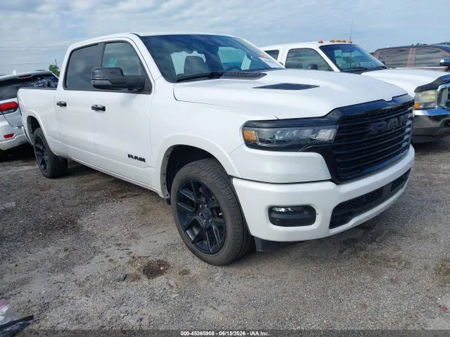 2025 RAM 1500 Laramie 4x4 6'4 Box VIN 1C6SRFRP8SN720287 фото 1