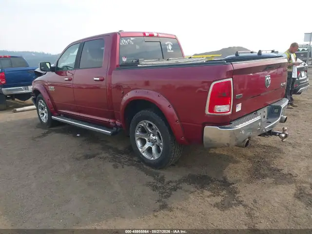 2014 RAM 1500 Laramie VIN 1C6RR7NT8ES220272 фото 3